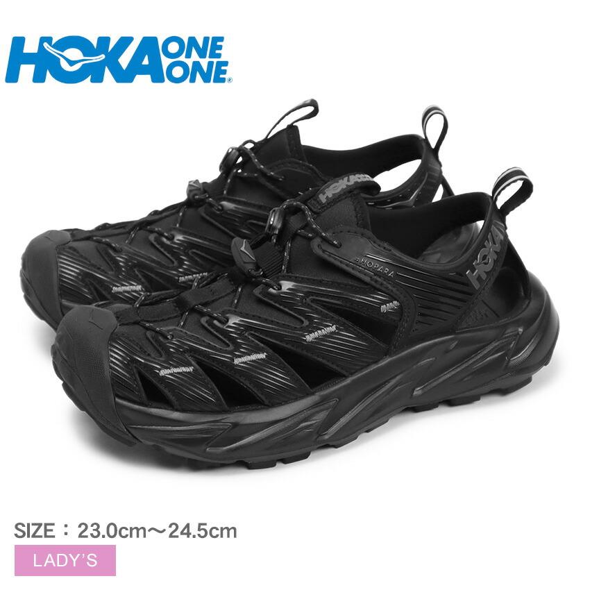 美品　HOKA ブラック サンダル25㎝ HOKA ONEONE（ホカ オネオネ） スポーツサンダル レディース HOKA ONE