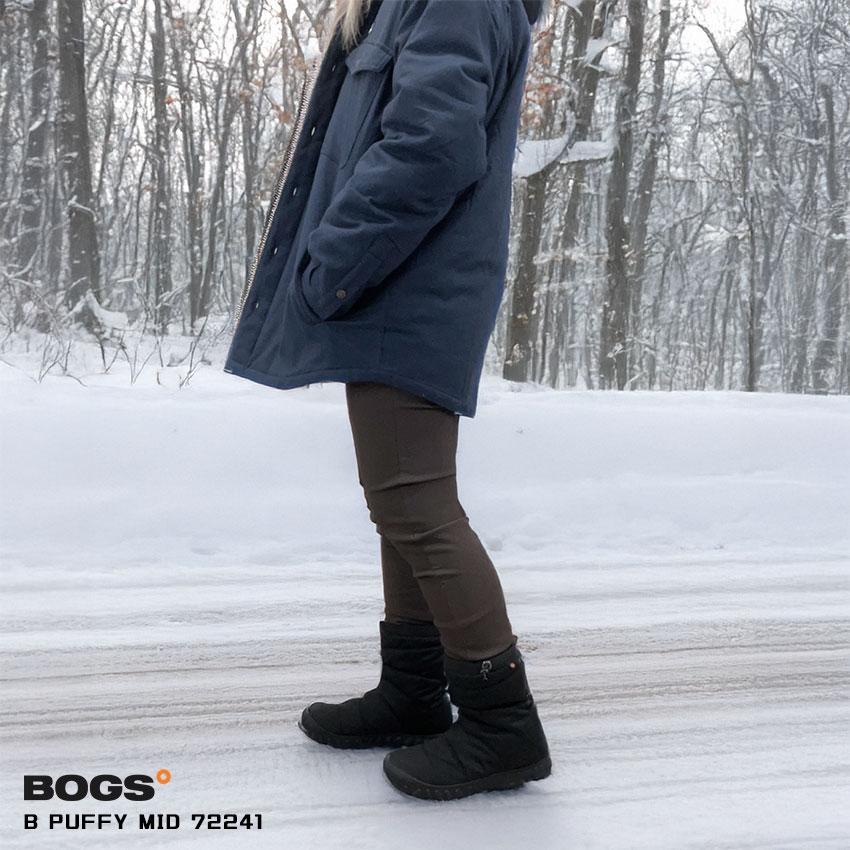 BOGS（ボグス） スノーブーツ 滑らない 防水 防寒 レディース メンズ B