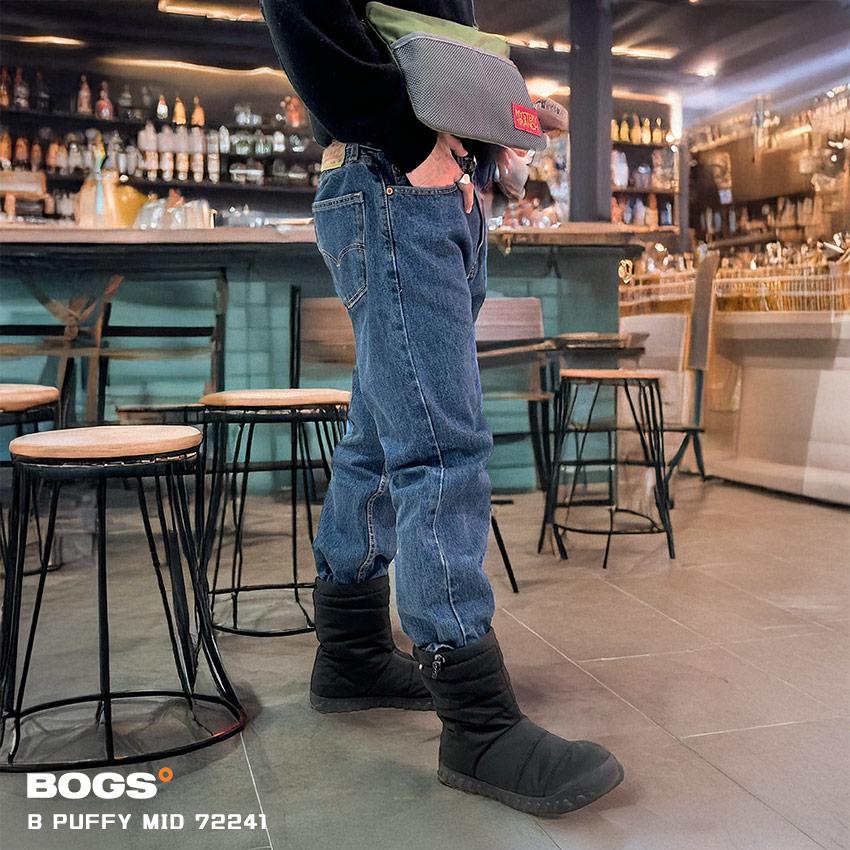 BOGS（ボグス） スノーブーツ 滑らない 防水 防寒 レディース メンズ B