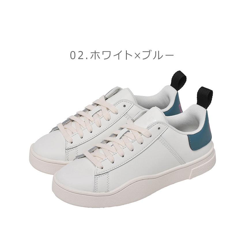 ディーゼル スニーカー レディース Diesel S Clever Low Lace W ブランド 人気 本革 レザー ロゴ バイカラー 靴 おしゃれ 冬 1316 0211 Z Mall ヤフーショッピング店 通販 Yahoo ショッピング