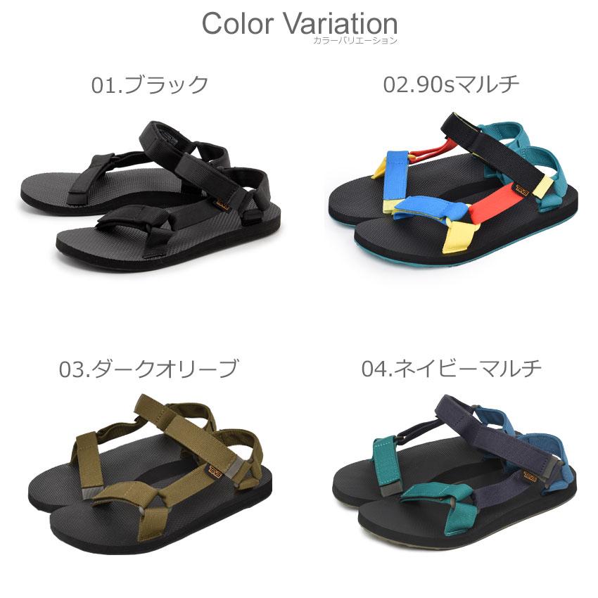 Teva（テバ） サンダル メンズ TEVA 1004006 1004010 ブラック 黒