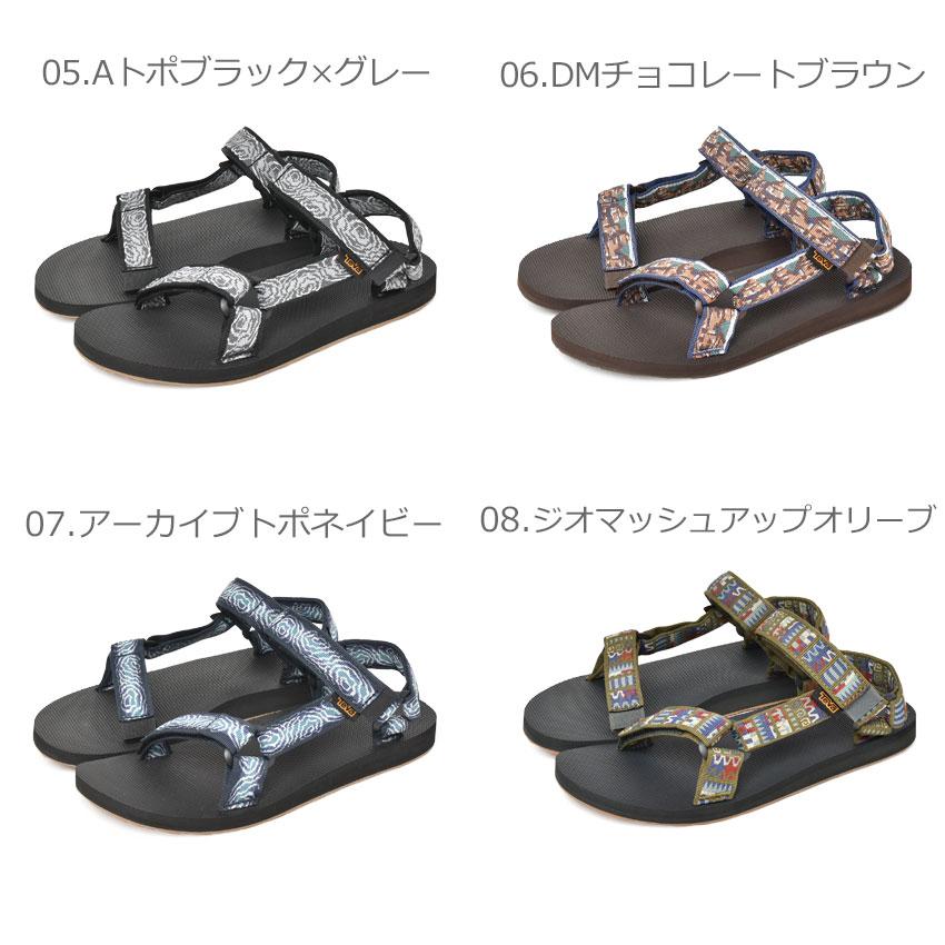 Teva（テバ） サンダル メンズ TEVA 1004006 1004010 ブラック 黒