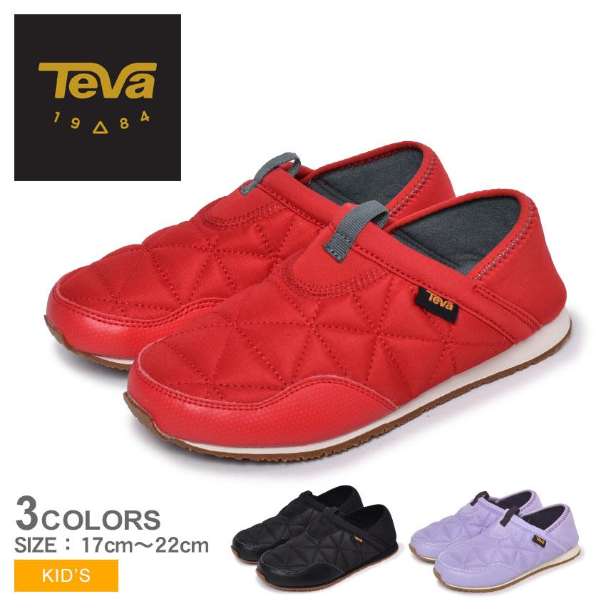テバ スリッポン キッズ ベビー 子供 エンバーモック Teva c レッド 赤 パープル カジュアル 2way 靴 冬 1507 0096 Z Mall ヤフーショッピング店 通販 Yahoo ショッピング