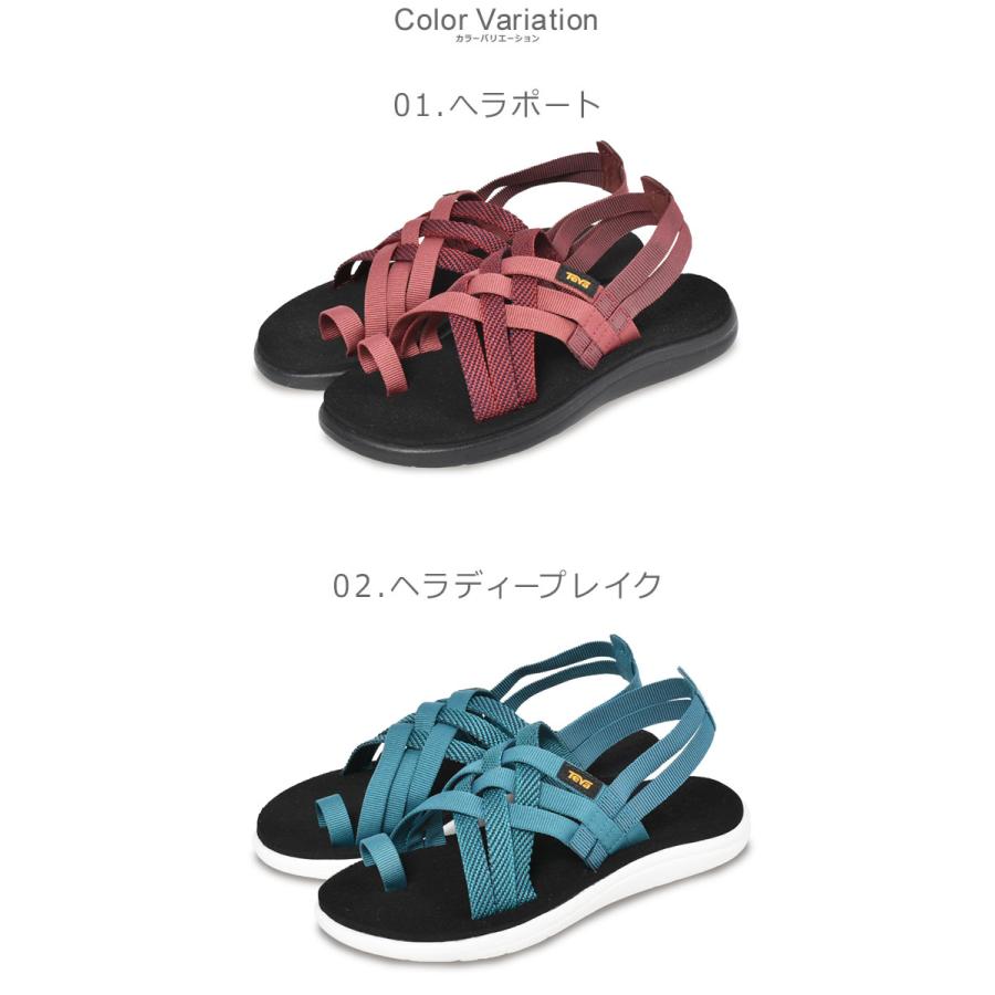 Teva（テバ） サンダル レディース TEVA 1099271 ブラック 黒 レッド