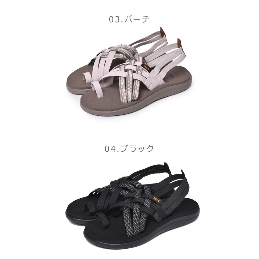 Teva（テバ） サンダル レディース TEVA 1099271 ブラック 黒 レッド