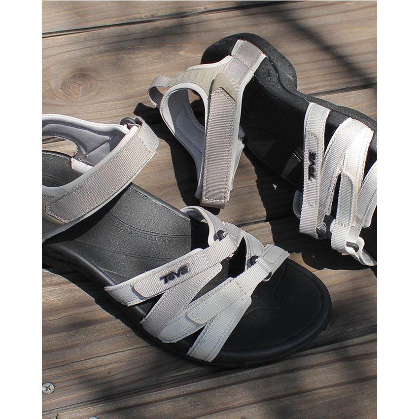 Teva（テバ） サンダル レディース TEVA 4266 ベージュ ブラック 黒