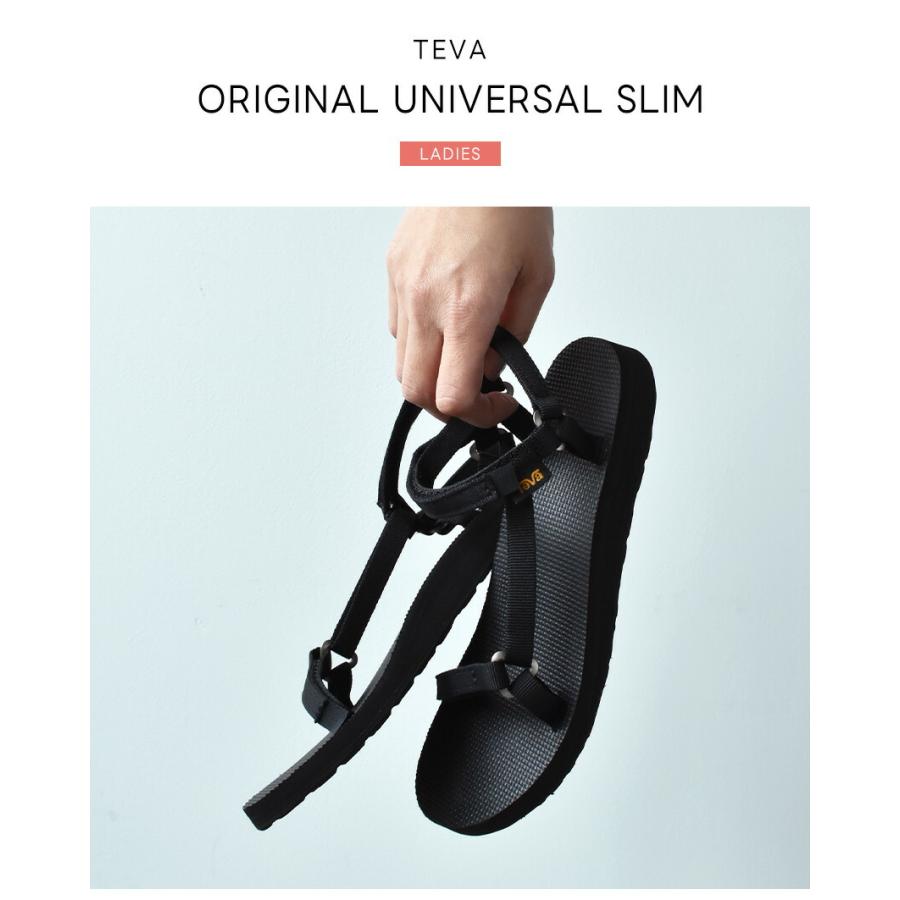 Teva（テバ） スポーツサンダル レディース TEVA 1150110 ブラック 黒