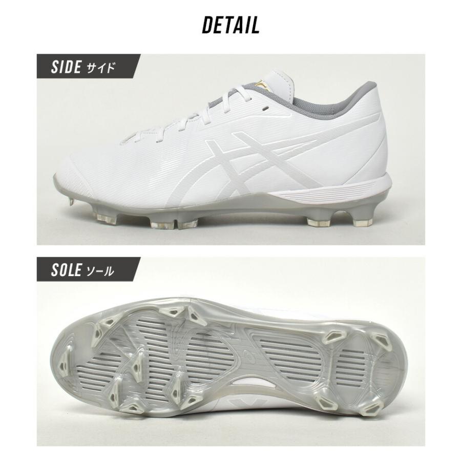asics アシックス GOLDSTAGE HUNT ホワイト 白 28cm アシックス 野球 白スパイク ポイントスパイク ゴールドステージ
