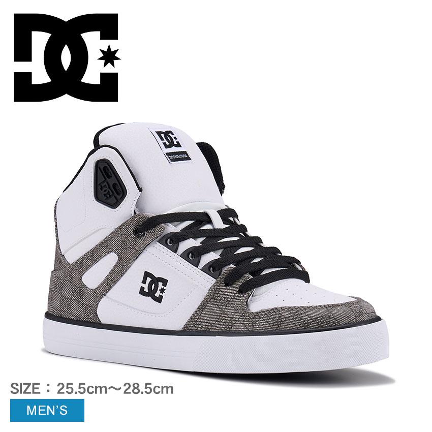 DC ハイカット ホワイト クロコ レザー スニーカー 25.5 swag 楽天市場】DC SHOES PURE HIGH-TOP WC SE SN メンズ スニーカー