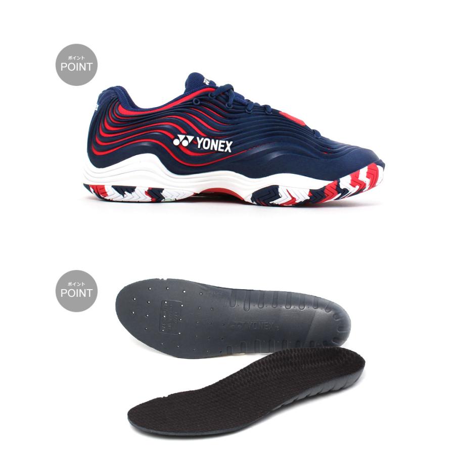 YONEX（ヨネックス） テニスシューズ メンズ YONEX SHTF5MACY ネイビー