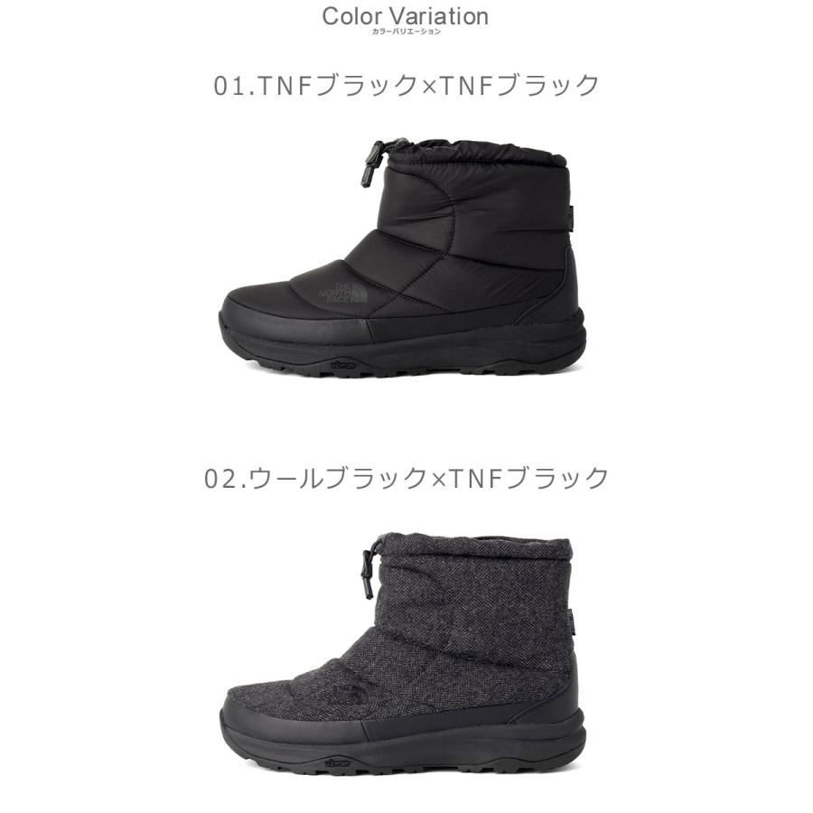 送料無料 ザ ノース フェイス ヌプシ ブーツ メンズ レディース ヌプシ ブーティ ウォータープルーフ VII ショート THE NORTH FACE NF52273 黒 靴｜z-mall｜06