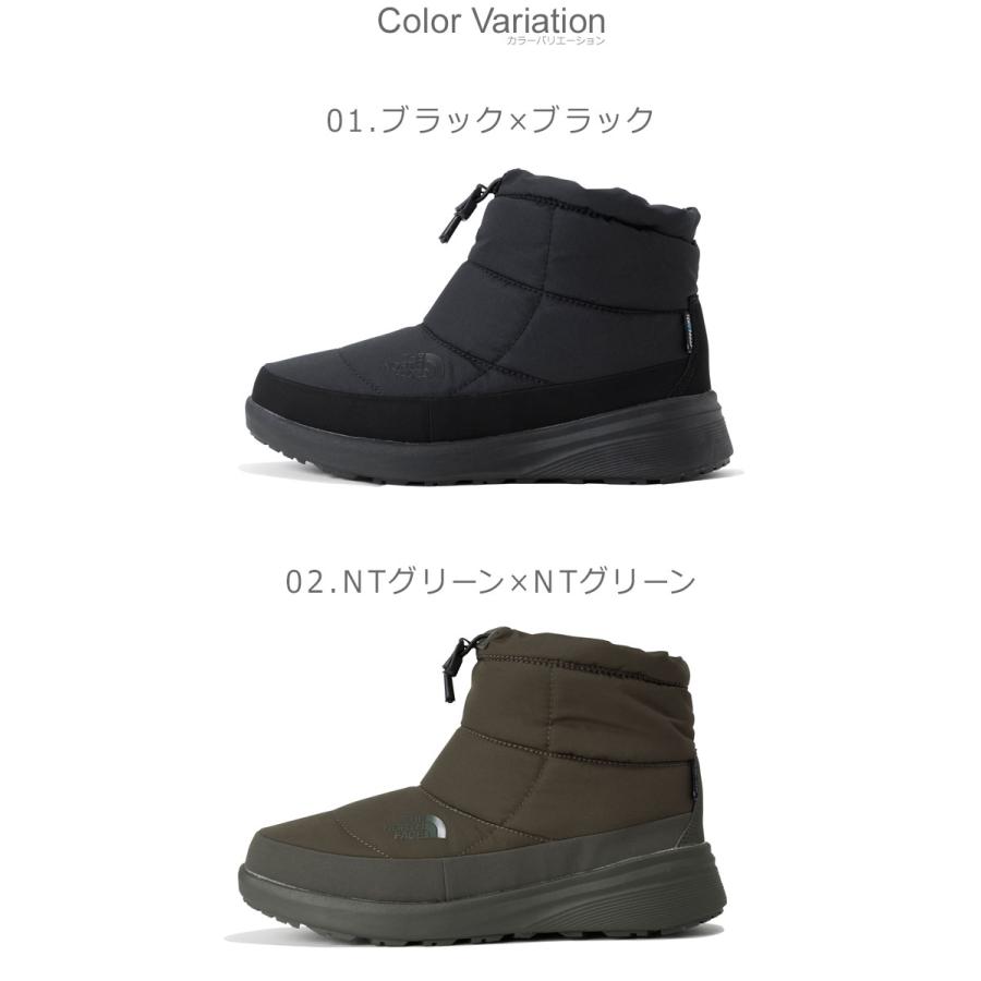 THE NORTH FACE ブラックウィンターブーツ THE NORTH FACE ノースフェイス 子供 キッズ ヌプシ ブーツ