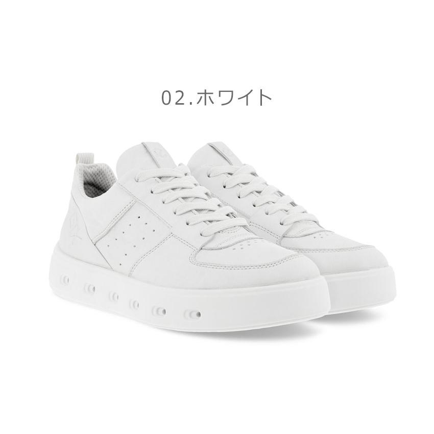 エコー スニーカー レディース ECCO 20971301001 20971301007 ブラック 黒 ホワイト 白 靴 シューズ 通勤 通学 ローカット おしゃれ ブランド アウトドア 爆買_2