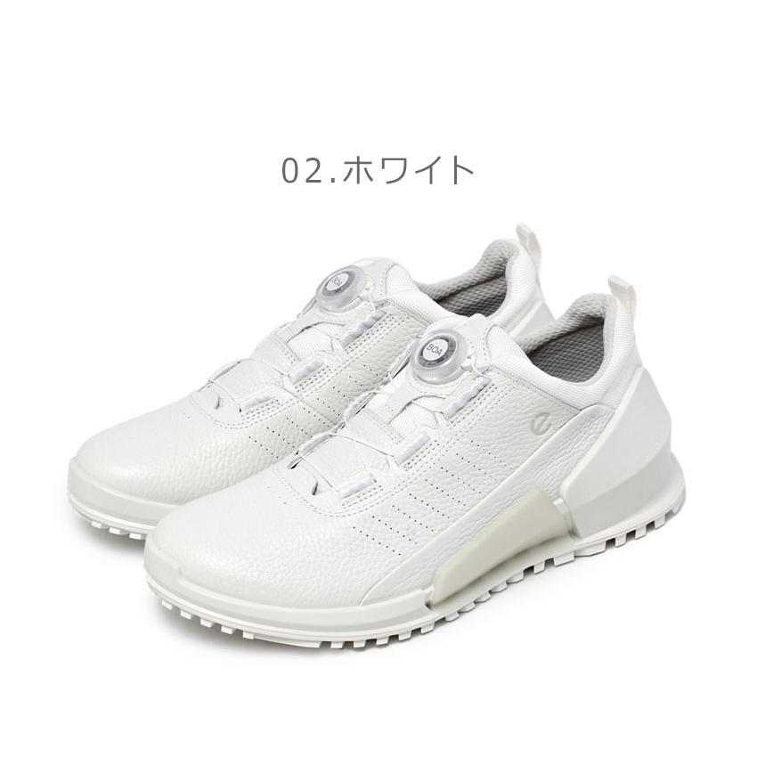 ecco（エコー） スニーカー メンズ ECCO 800874 ブラック 黒 ホワイト