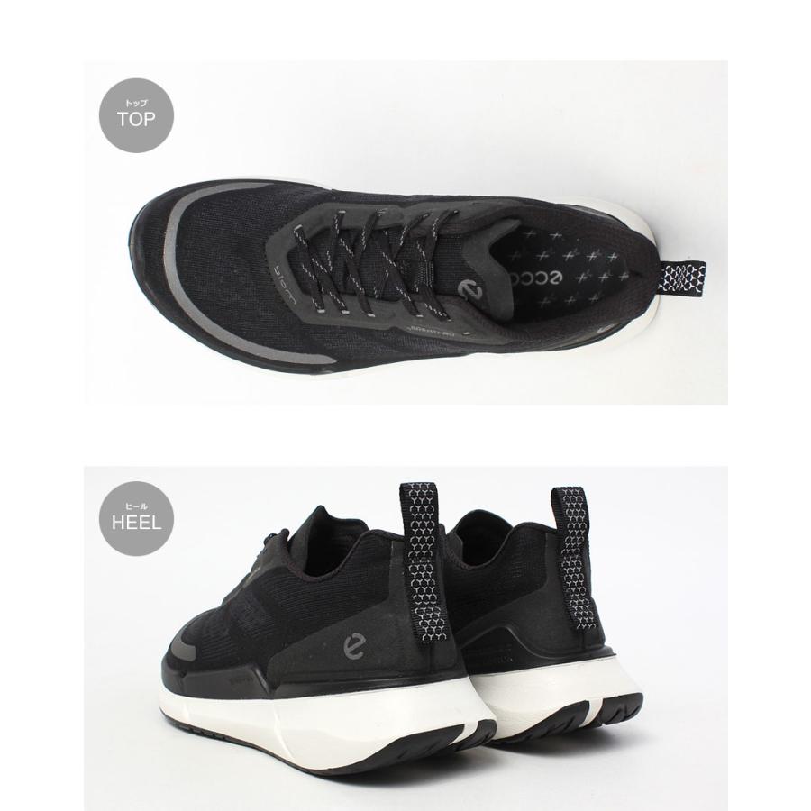 ecco（エコー） スニーカー レディース ECCO 830753 ブラック 黒
