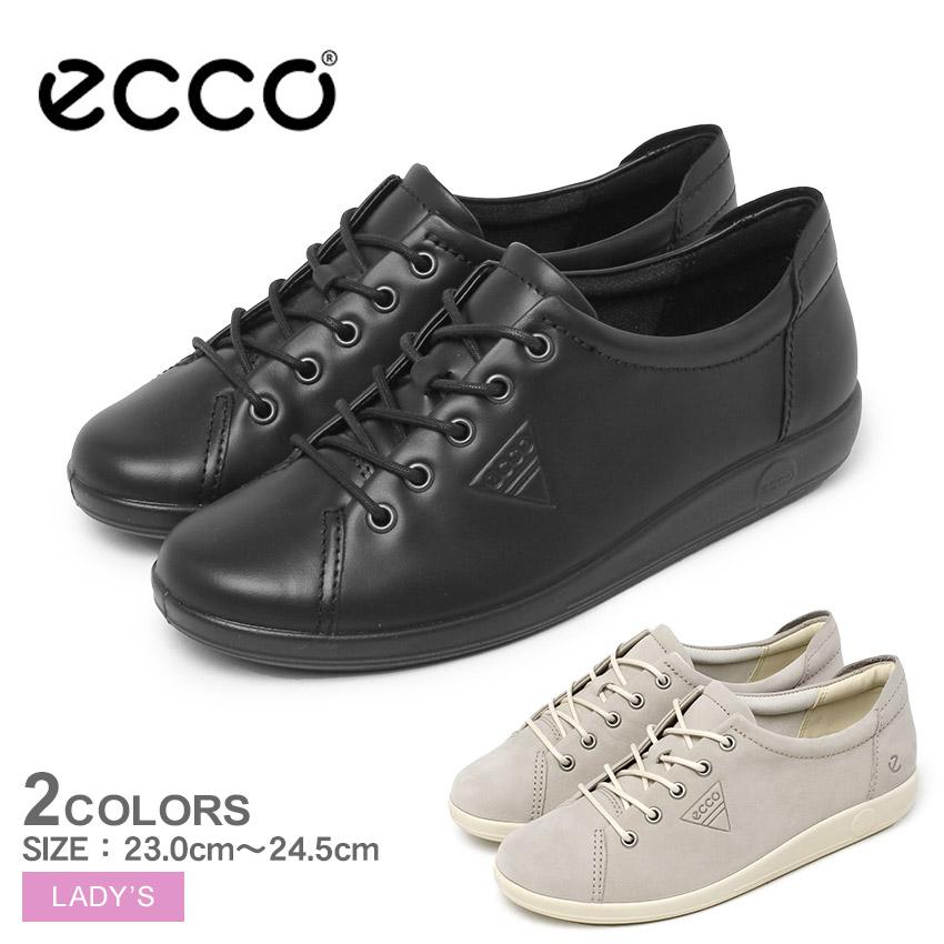 ecco（エコー） スニーカー レディース ECCO 206503 ブラック 黒