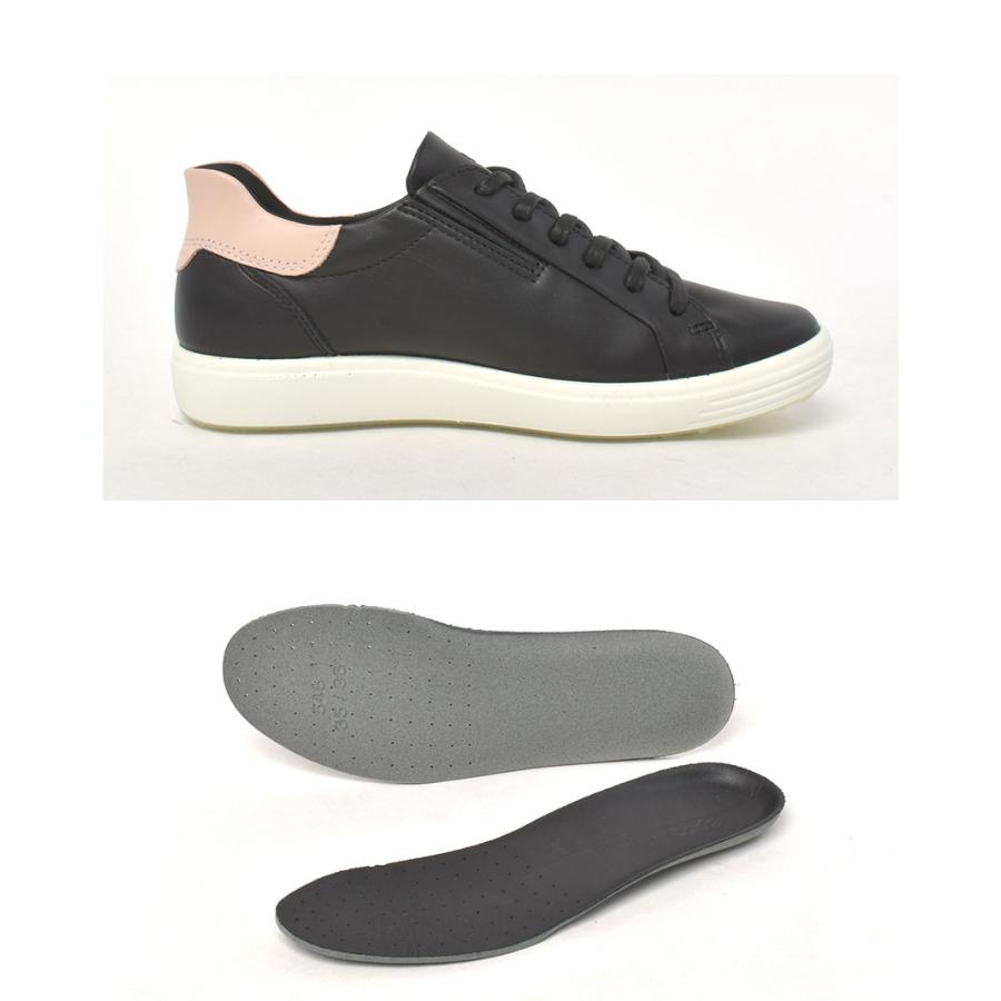 ecco（エコー） スニーカー レディース ECCO 470843 ブラック 黒