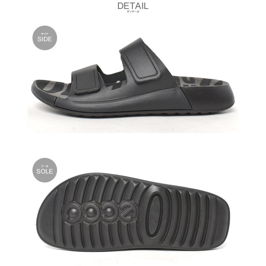 ecco（エコー） サンダル レディース ECCO 206823 ブラック 黒