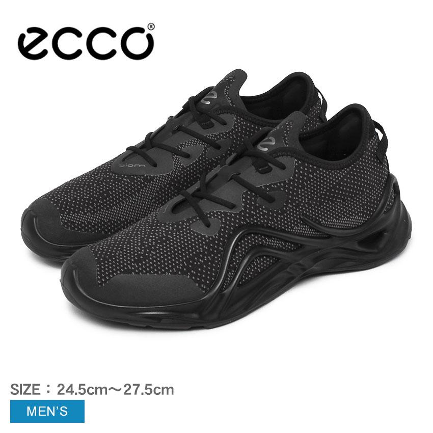 ecco（エコー） スニーカー メンズ ECCO 825624 ブラック 黒 靴