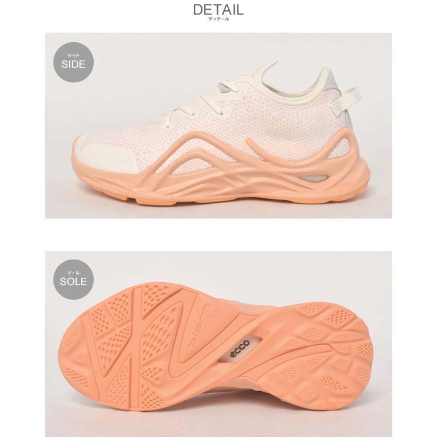 エコー スニーカー レディース ECCO 825623 オレンジ 靴 シューズ 通勤 通学 ローカット おしゃれ ブランド 紐靴 レースアップ シンプル スポーティ 通気性 爆買_1