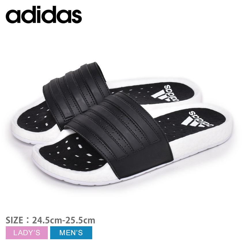 アディダス サンダル レディース メンズ アディレッタブースト Adidas Eg1910 黒 ブラック 白 ホワイト 靴 母の日 21 春 夏 父の日 Z Mall ヤフーショッピング店 通販 Yahoo ショッピング