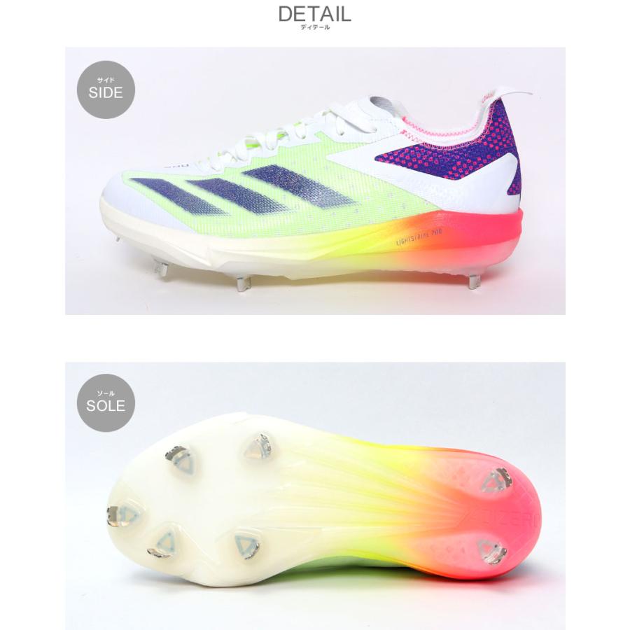 adidas（アディダス） 野球用スパイク メンズ ADIDAS MDW75 ホワイト