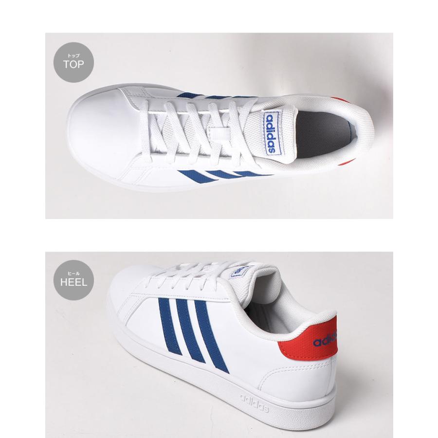 激安直営店 Adidas 子供 ジュニア キッズ レディース スニーカー アディダス Grandcourt ブランド シューズ 靴 子ども 女の子 男の子 K スニーカー サイズ 22 5cm Www Fattoriabacio Com