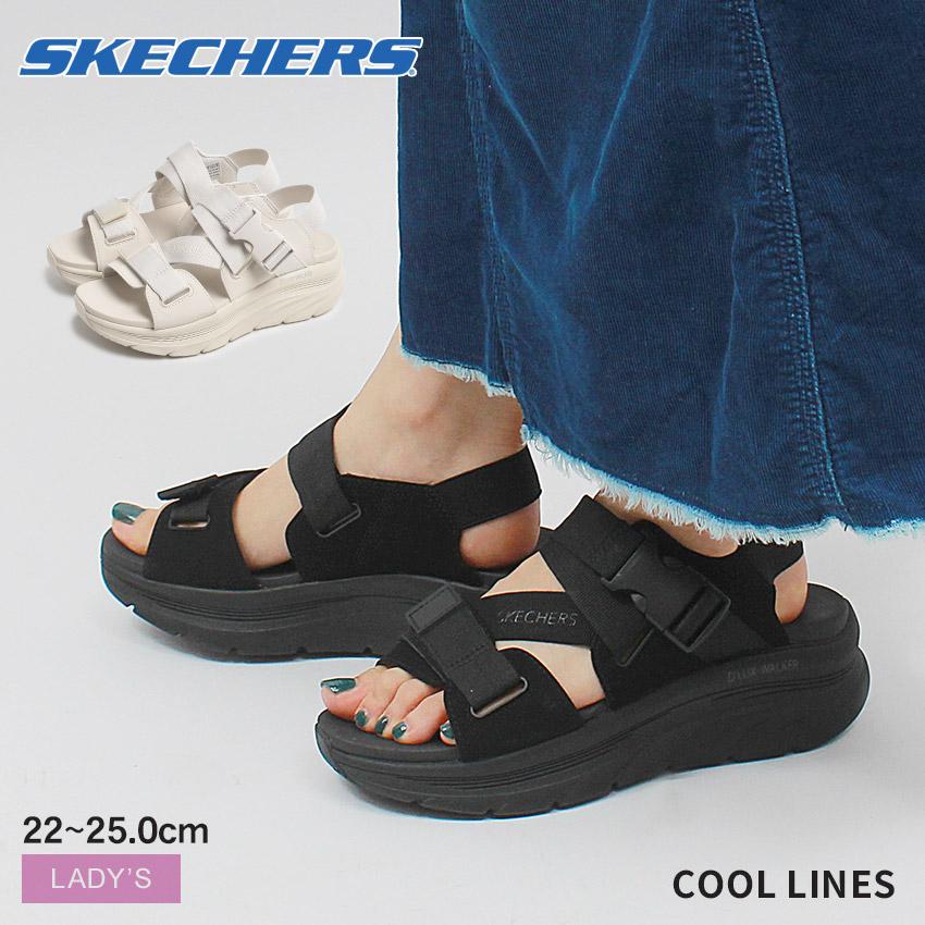 【美品】SKECHERS スケッチャーズ スリップインズサンダル ラインストーン SKECHERS（スケッチャーズ） サンダル レディース クール ラインズ