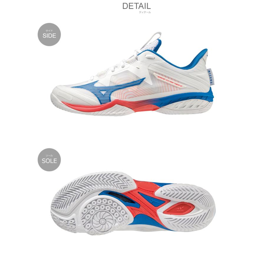MIZUNO（ミズノ） バドミントンシューズ メンズ レディース ウエーブ