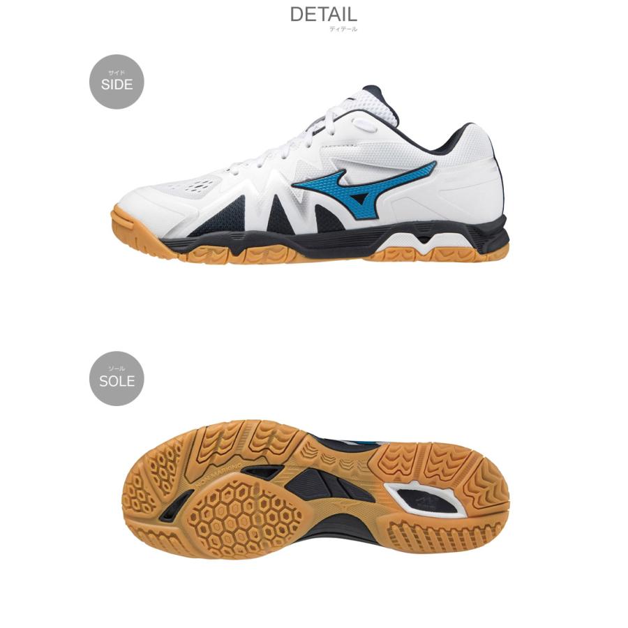 ミズノ卓球用シューズラケットセット MIZUNO（ミズノ） 卓球シューズ メンズ レディース ウエーブメダルRISE
