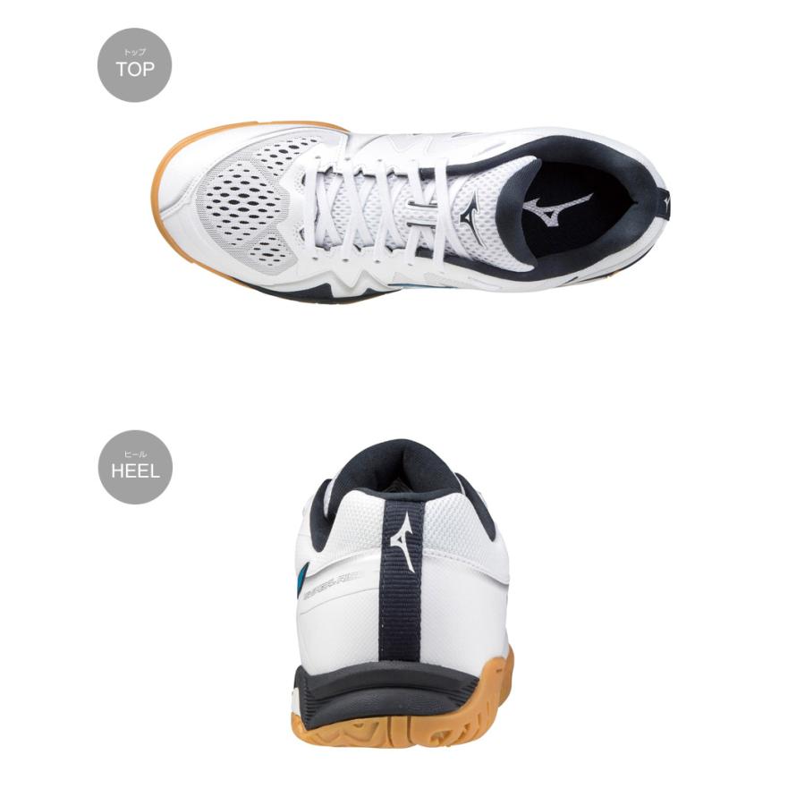 MIZUNO（ミズノ） 卓球シューズ メンズ レディース ウエーブメダルRISE