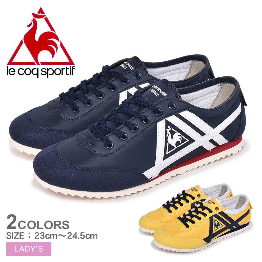 ルコック 靴 スポルティフ スニーカー レディース La シャルトリュー Ny Le Coq Sportif Ql3qjc66 ネイビー 紺 イエロー 黄 通勤 通学 夏 ブランド 1667 0269 Z Mall ヤフーショッピング店 通販 Yahoo ショッピング