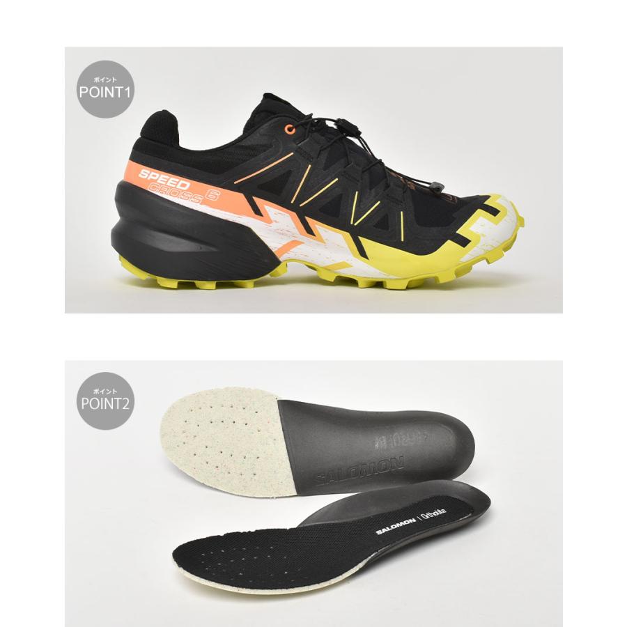SALOMON（サロモン） トレイルランニングシューズ メンズ SPEEDCROSS 6