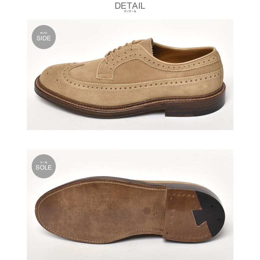 ALDEN（オールデン） シューズ メンズ DERBY CAMOSCIO MIELE ALDEN