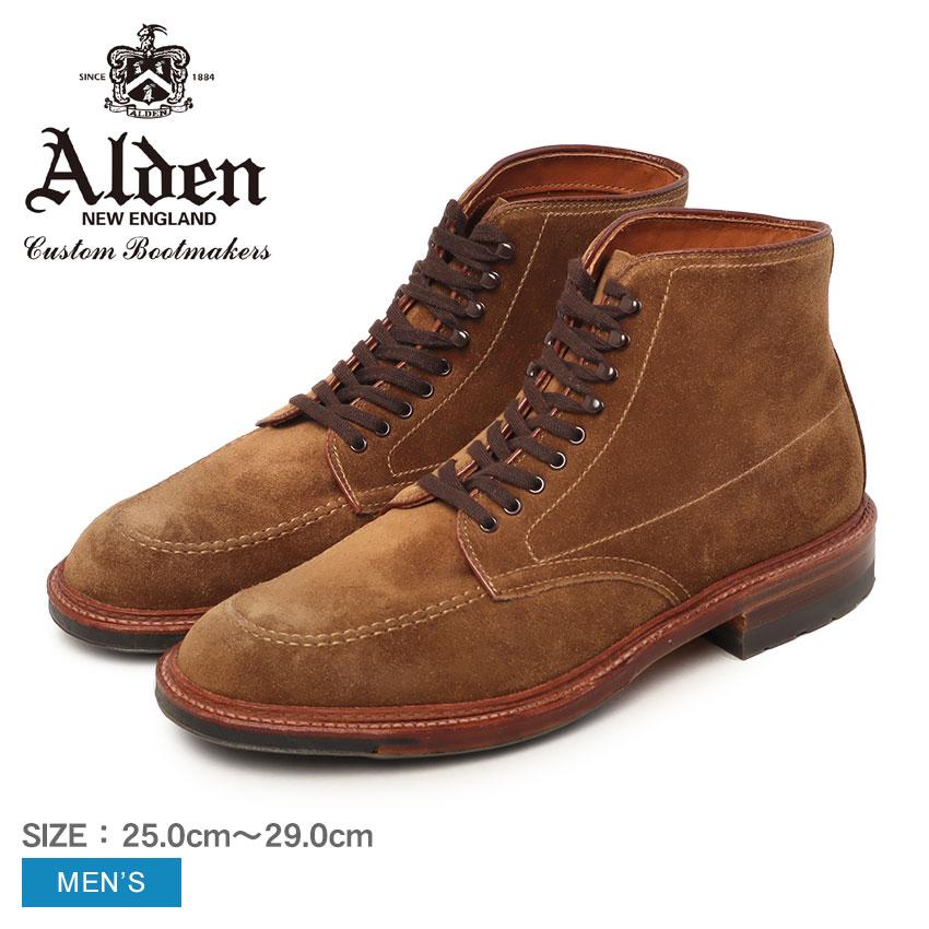 ALDEN（オールデン） ブーツ メンズ ALDEN 4011HC ブラウン 茶色 靴