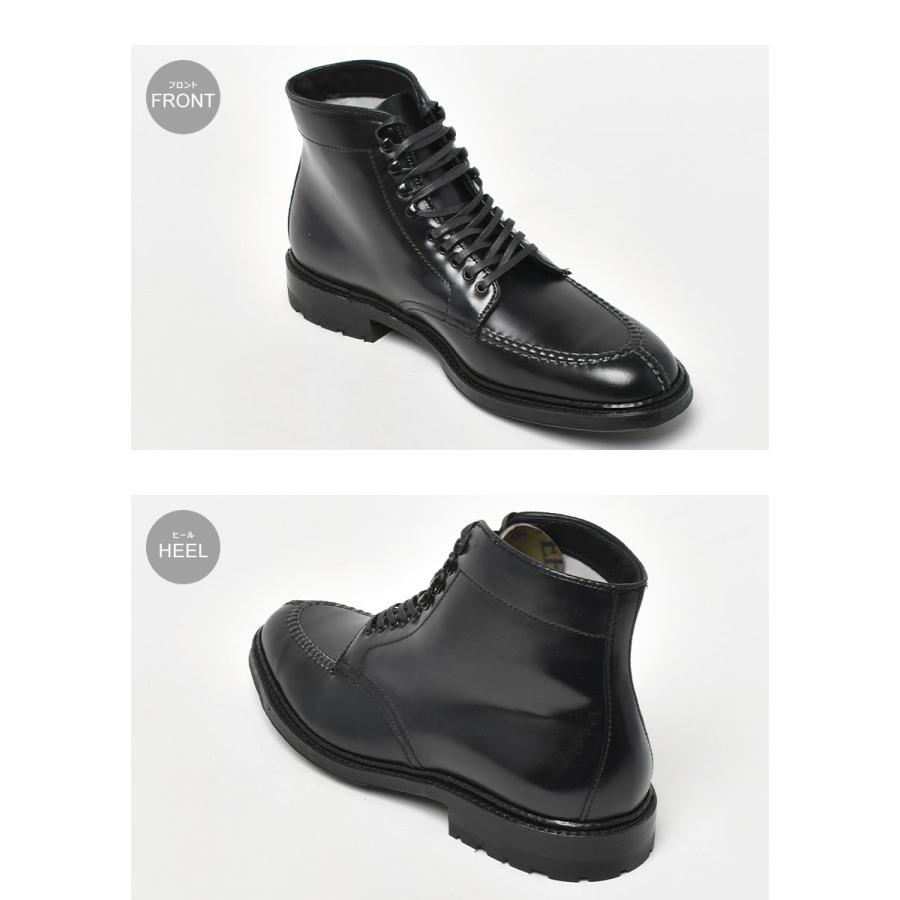 送料無料 オールデン ブーツ メンズ CORDOVAN BOOTS ALDEN D7906CY 黒 タンカーブーツ 靴 シューズ コードバン おしゃれ 人気 靴｜z-mall｜03