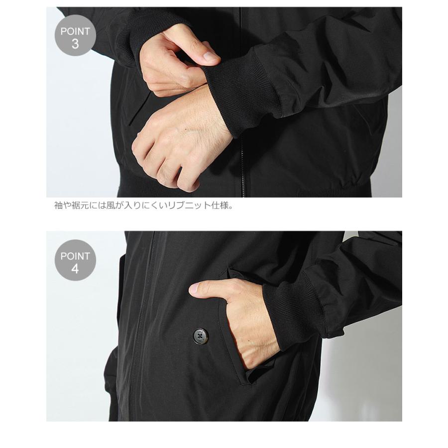 BARACUTAバラクータ　G9 ハリントンジャケット　カシミヤ M ブラック BARACUTA（バラクータ） ジャケット メンズ G9 オリジナル ハリントン