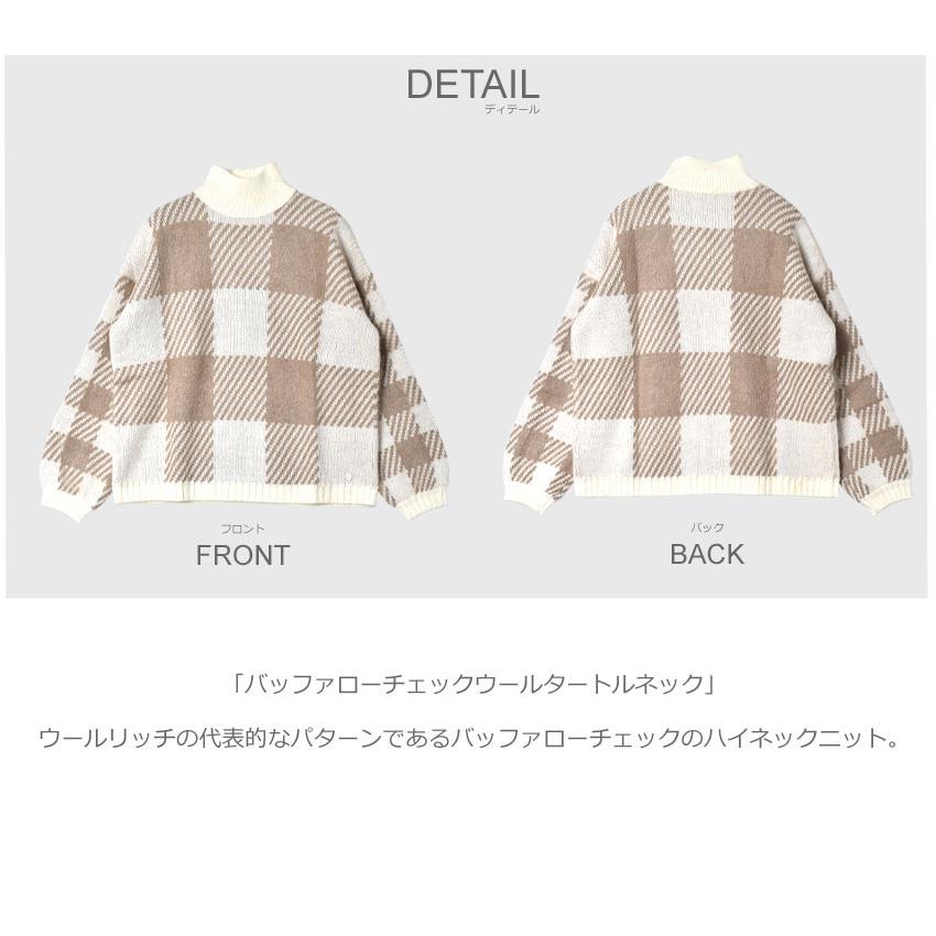 WOOLRICH（ウールリッチ） ニット レディース バッファローチェック