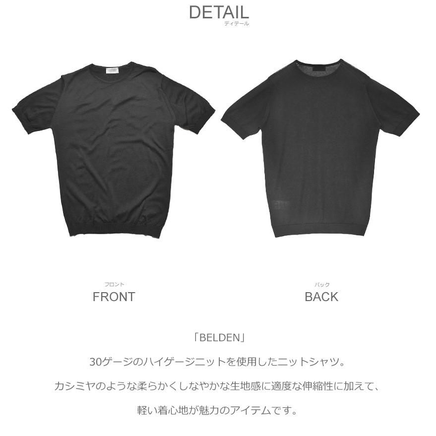 JOHN SMEDLEY（ジョンスメドレー） 半袖Tシャツ メンズ ベルデン