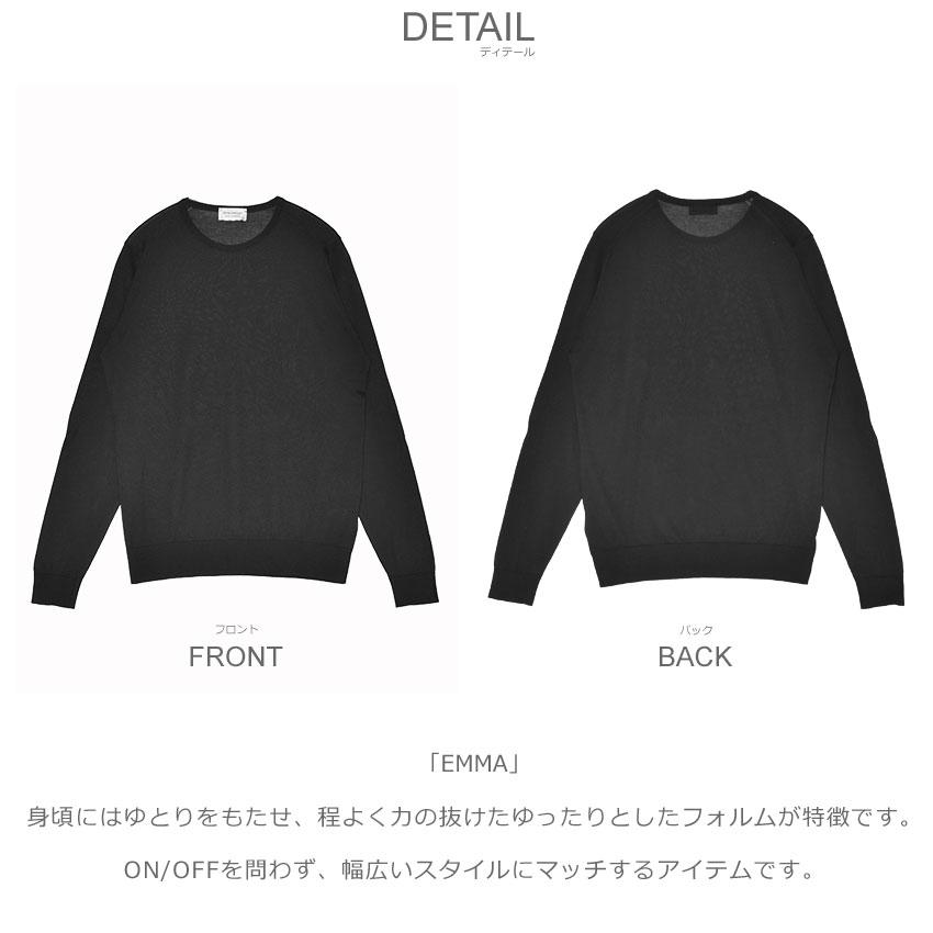 【新品】✳︎期間限定お値下げ中✳︎ JOHN SMEDLEY/長袖ニット／黒/M JOHN SMEDLEY（ジョンスメドレー） 長袖ニット レディース ブラック 黒