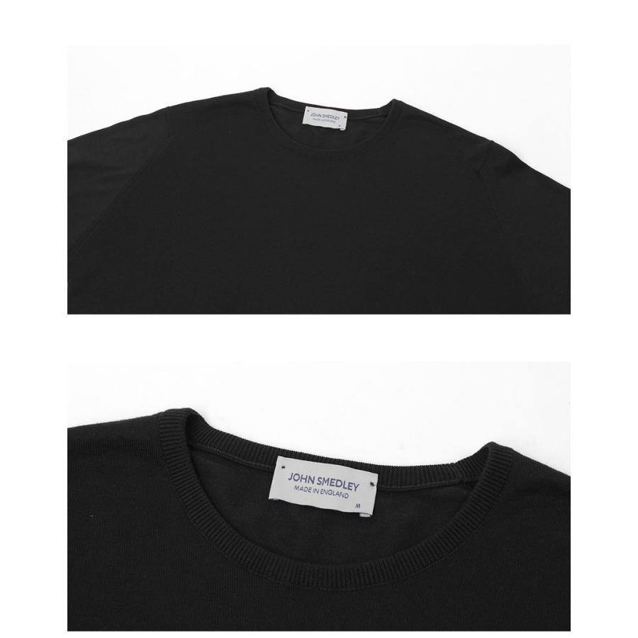 JOHN SMEDLEY（ジョンスメドレー） 長袖ニット レディース ブラック 黒