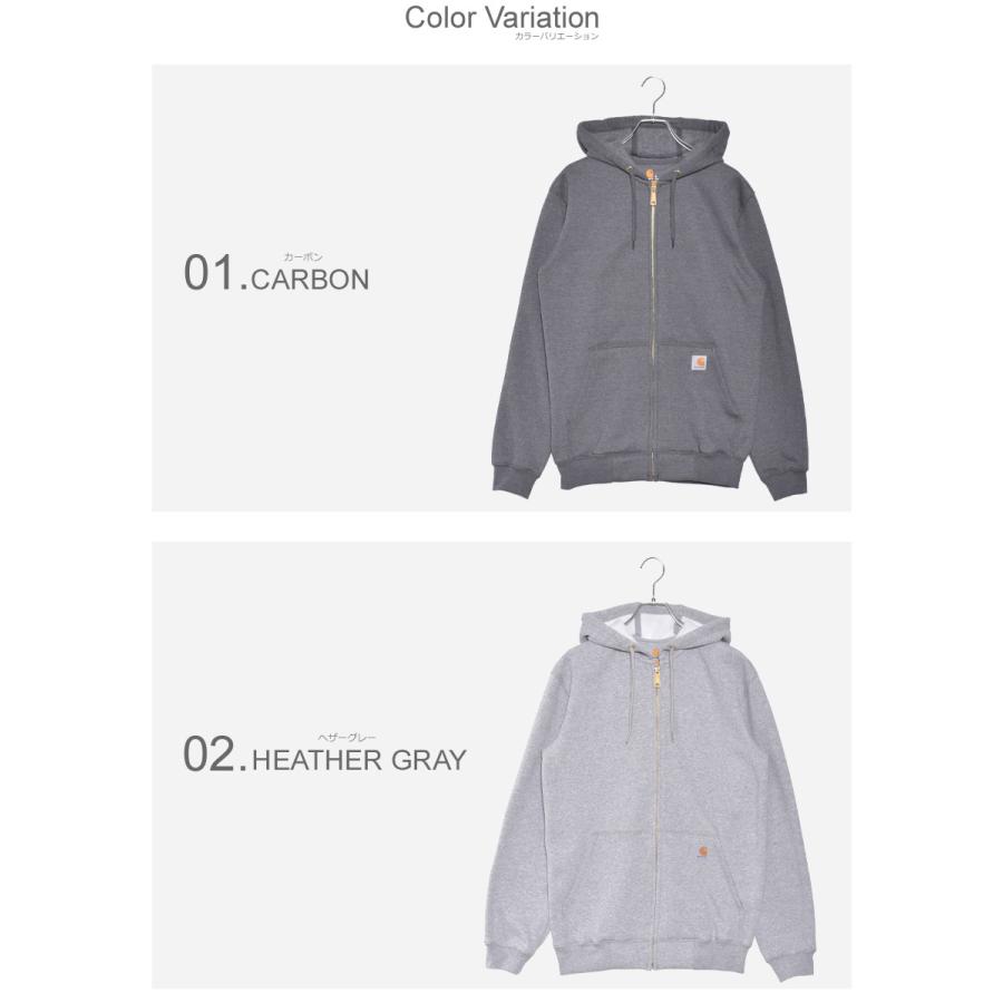 Carhartt（カーハート） パーカー ミッドウェイト フード ジップ