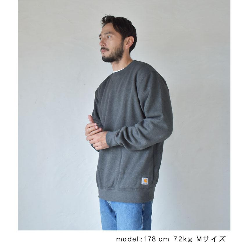 Carhartt（カーハート） スウェット メンズ CARHARTT K124 ブラック 黒
