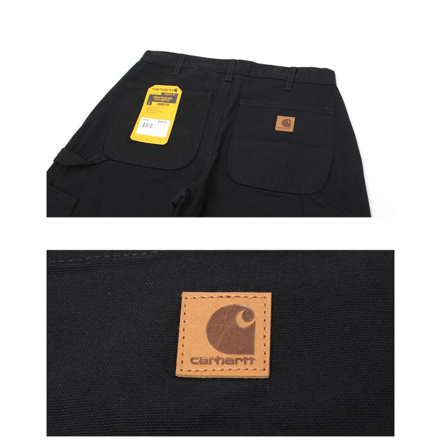carhartt B11 BLK 38/32 inch 現行 Carhartt（カーハート） ワークパンツ メンズ CARHARTT B11 ブラック