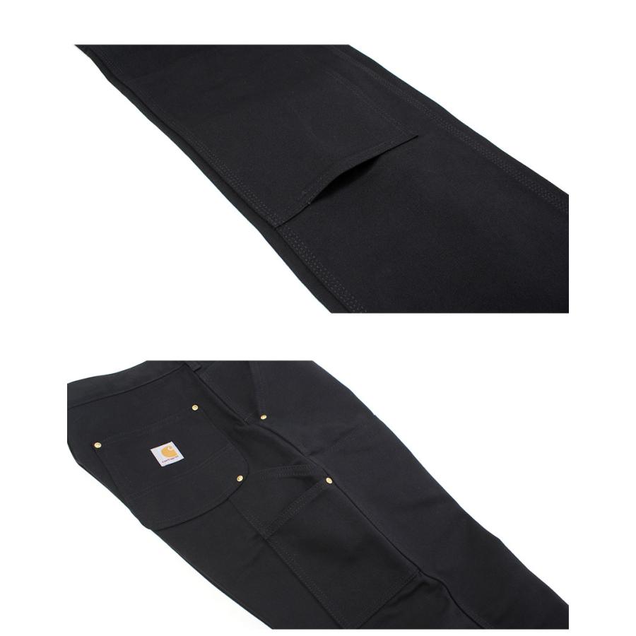 【新品】Carhartt ダブルフロント ダック ワークパンツ ブラック Carhartt（カーハート） メンズ ダブルニー ダック ペインター パンツ