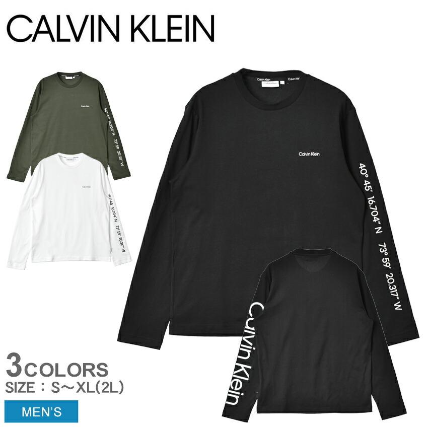 Calvin Klein（カルバン・クライン） 長袖Tシャツ メンズ ロゴ