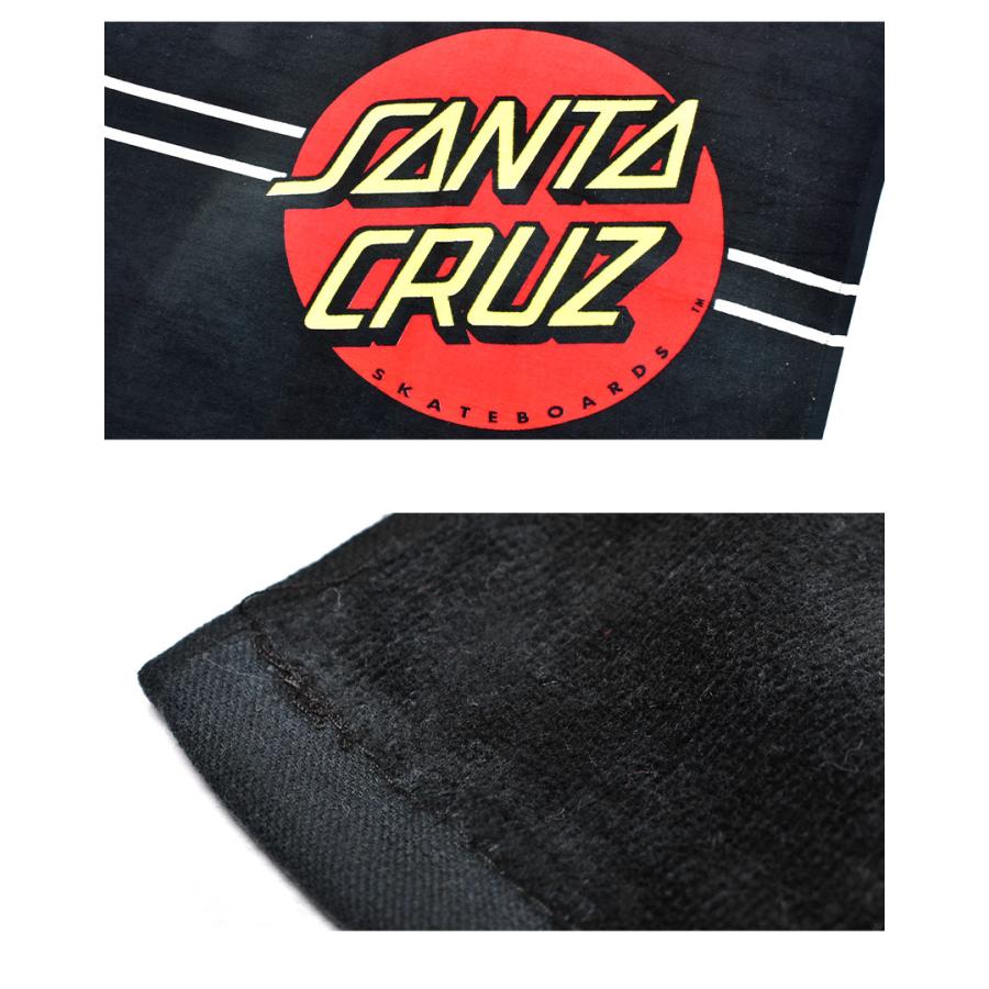 送料無料 サンタクルーズ タオル メンズ レディース CLASSIC DOT TOWEL SANTACRUZ 44641041 黒 大判タオル ビーチ 運動｜z-mall｜06