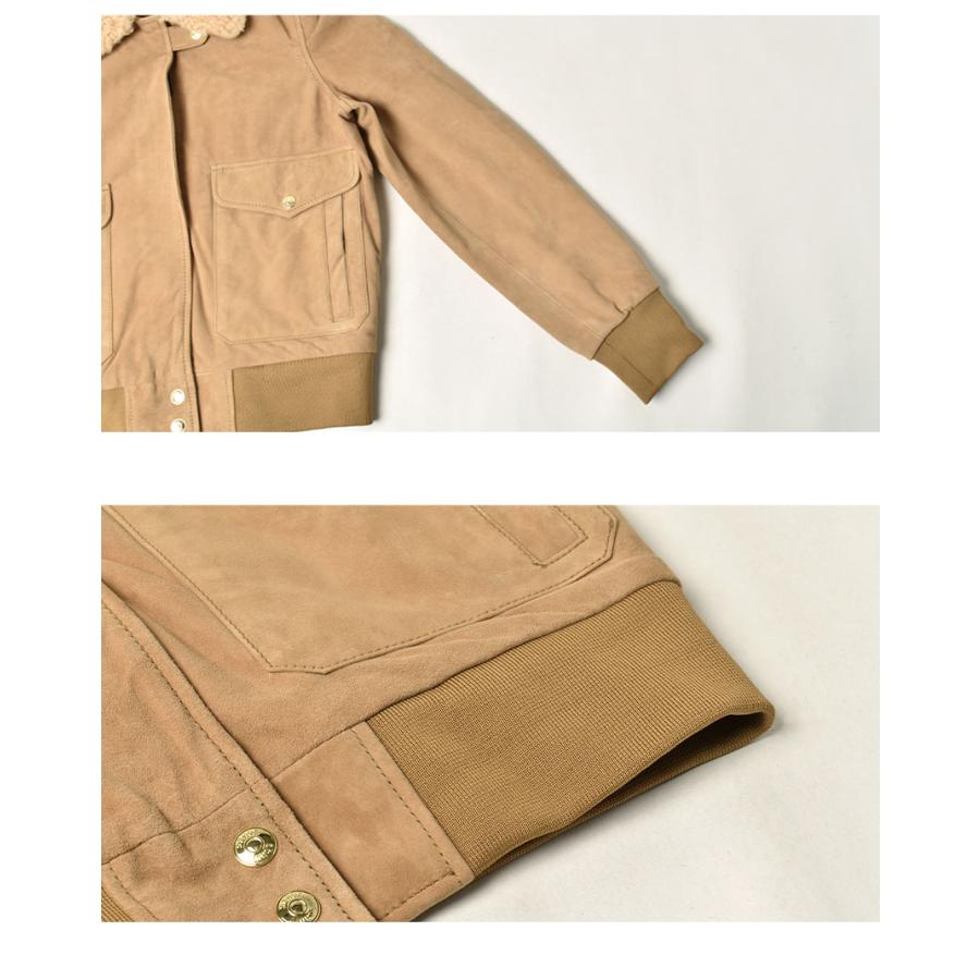Schott N.Y.C（ショット） ジャケット SCHOTT A-2 ゴート スウェード