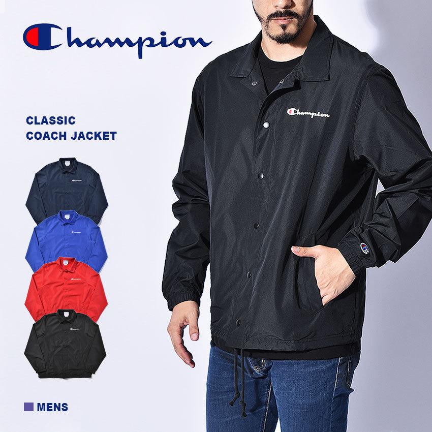 チャンピオン CHAMPION コーチジャケット メンズ ジャケット クラシック V4504 アウター 羽織 白 黒 : 2074-0041 :  Z-MALL ヤフーショッピング店 - 通販 - Yahoo!ショッピング