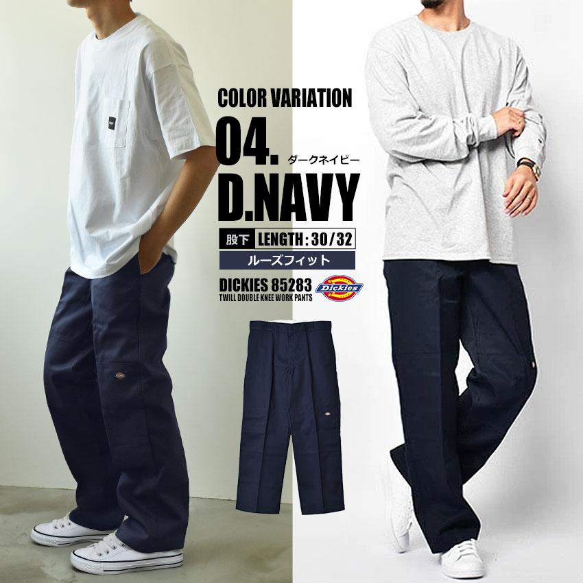 チャレンジャー ディッキーズ ダブルネーム ワークパンツ W33 ネイビー 希少 チャレンジャー ディッキーズ ダブルネーム ワークパンツ W33 ネイビー